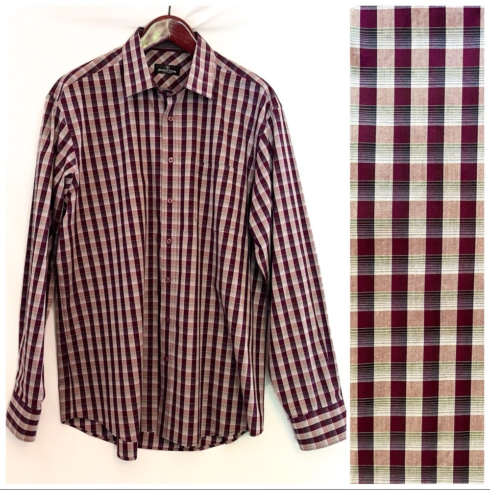 Bugatchi Men’s Long Sleeve UOMO Shirt XXL